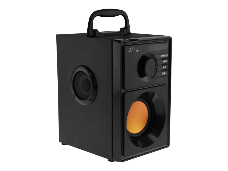 ⁨MEDIATECH MT3145 V2 Portable speaker system MediaTech Boombox BT - 15W, MP3, FM, C8411884⁩ at Wasserman.eu