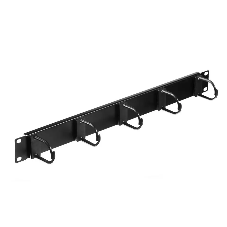 ⁨Netrack organizator kabli 19”/1U - czarny⁩ w sklepie Wasserman.eu