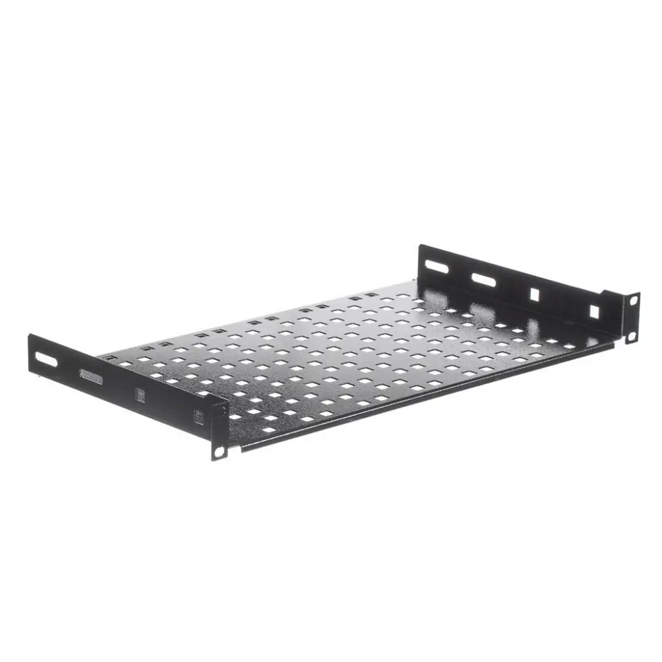 ⁨Netrack półka 19'' 1U/250mm, grafit⁩ w sklepie Wasserman.eu
