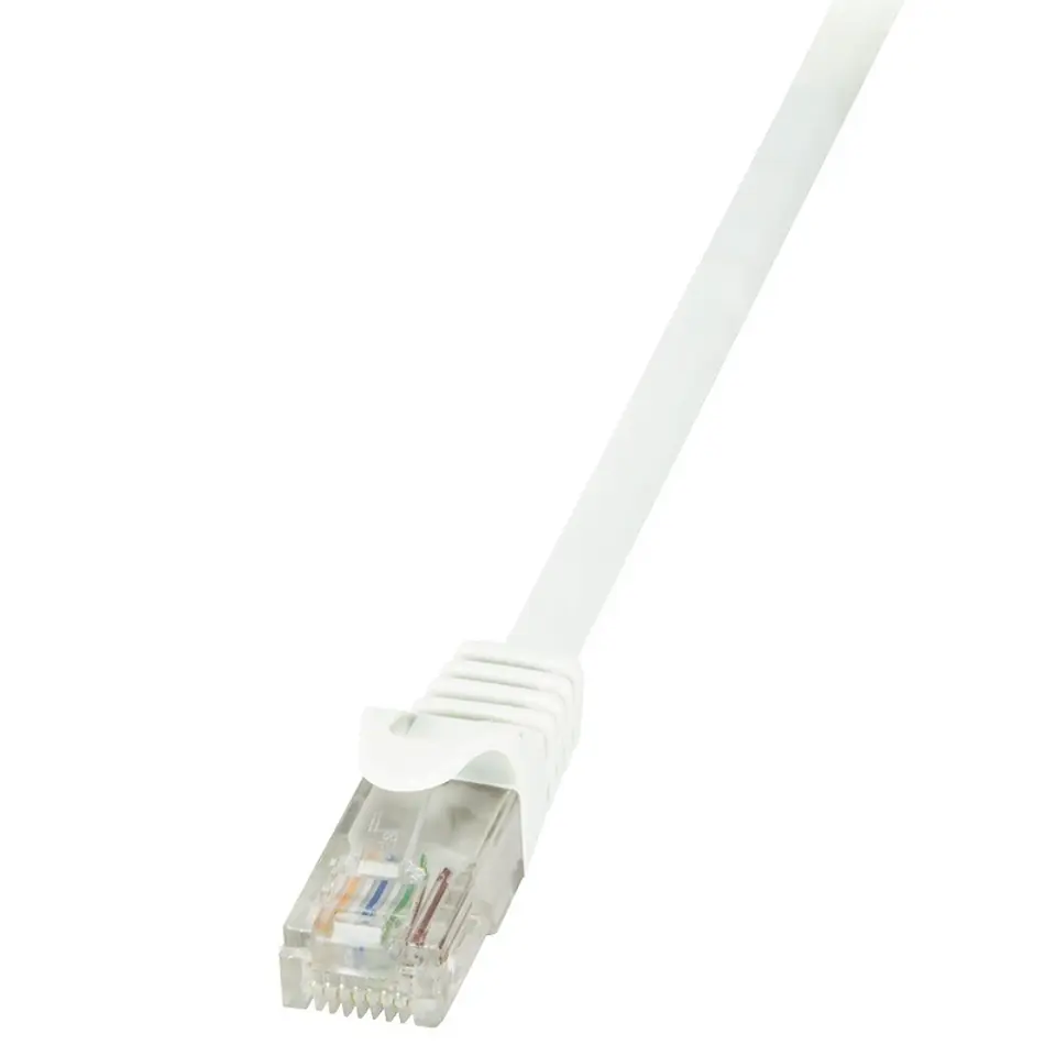 ⁨LOGILINK U/UTP Cat.6 1 m Biały 1 Patchcord⁩ w sklepie Wasserman.eu