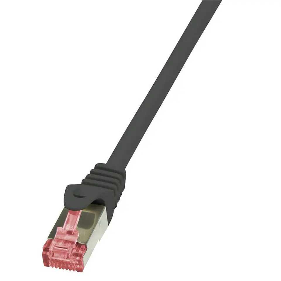 ⁨LOGILINK S/FTP Cat.6 7.5 m Black 7.5 Patchcord⁩ at Wasserman.eu