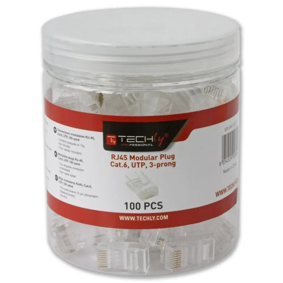 TECHLY 028894 100 sztuk Wtyk w sklepie Wasserman.eu