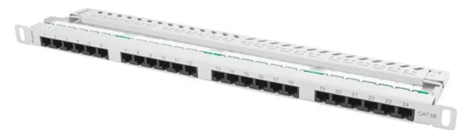 ⁨Lanberg PPU5-0024-S patch panel 0.5U⁩ at Wasserman.eu