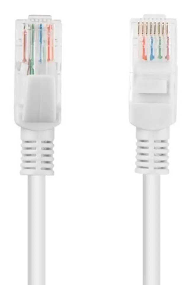 ⁨Patchcord UTP Lanberg PCU6-10CC-0150-S (RJ45 - RJ45 ; 1,5m; U/UTP; 6; gray color)⁩ at Wasserman.eu