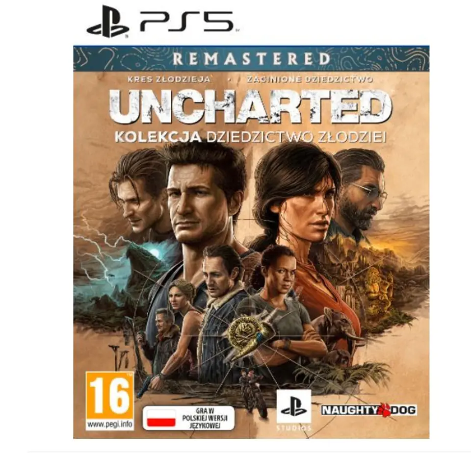 ⁨Gra Uncharted Kolekcja Dziedzictwo Złodziei⁩ w sklepie Wasserman.eu