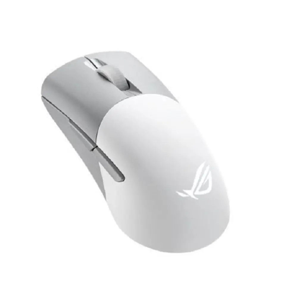 ⁨Mysz Bezprzewodowa ASUS ROG Keris Wireless AimPoint Biały⁩ w sklepie Wasserman.eu