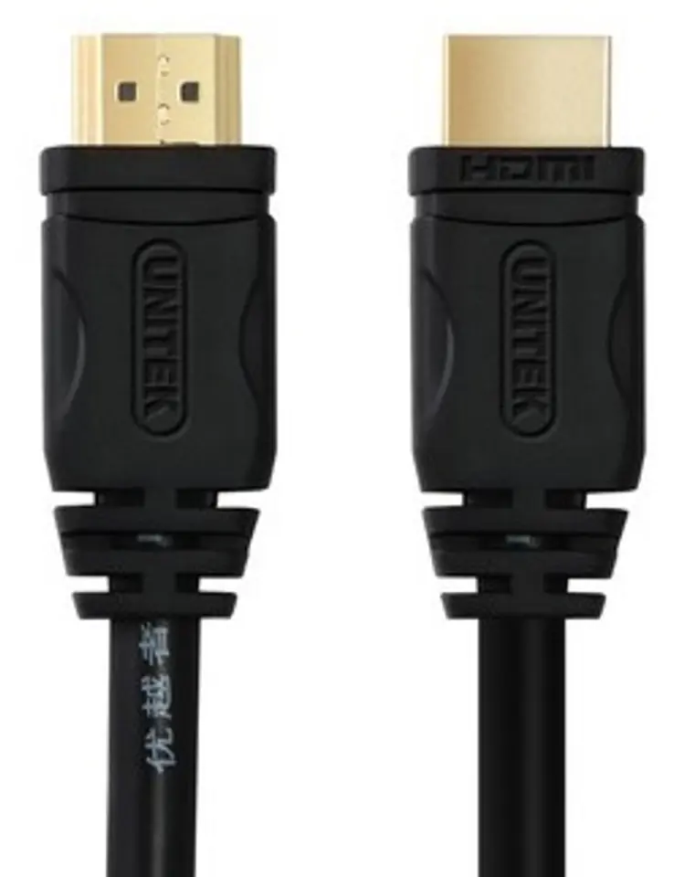 ⁨UNITEK HDMI 1.4 - HDMI 1.4 1 m 1m /s1x HDMI (plug) 1x HDMI (plug)⁩ at Wasserman.eu