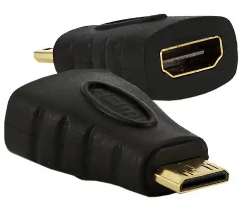 ⁨Adapter AKYGA HDMI - Mini HDMI HDMI (socket) - mini HDMI (plug) AK-AD-04⁩ at Wasserman.eu
