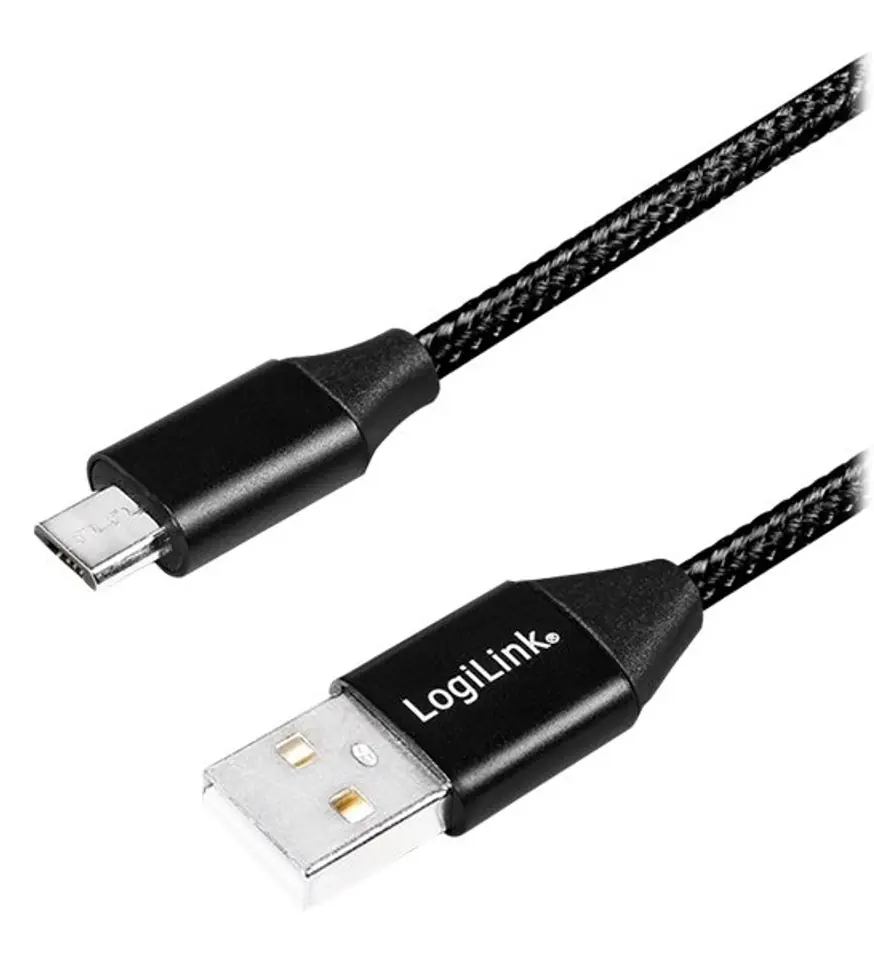 Kabel USB LOGILINK microUSB typ B 0.3 w sklepie Wasserman.eu
