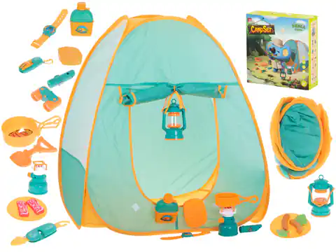 ⁨Domek składany baza namiot samorozkładający do zabawy w camping⁩ w sklepie Wasserman.eu