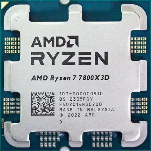 ⁨Procesor AMD Ryzen 7 7800X3D Tray 100-000000910 Tray⁩ w sklepie Wasserman.eu