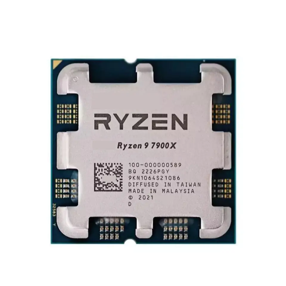 ⁨Procesor AMD Ryzen 9 7900X Tray Tray (4.7 GHz /64 MB /Socket AM5 )⁩ w sklepie Wasserman.eu