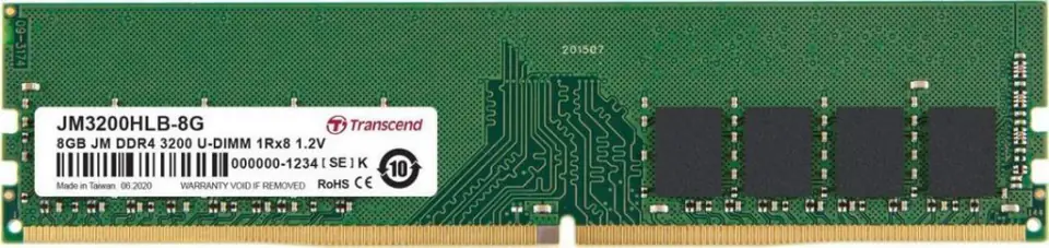 ⁨Pamięć TRANSCEND (UDIMM\DDR4\32 GB\3200MHz\1.2V\22 CL\Single)⁩ w sklepie Wasserman.eu