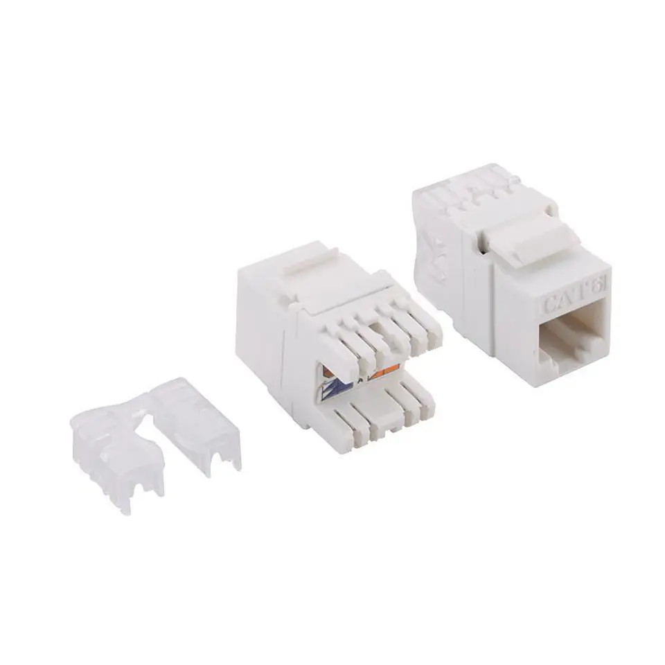 ⁨Keystone RJ45 CAT.6, LSA/IDC module⁩ at Wasserman.eu