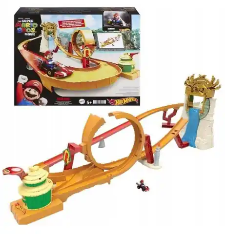 ⁨Hot Wheels Mario Kart Wyspa Donkey Konga HMK49⁩ w sklepie Wasserman.eu