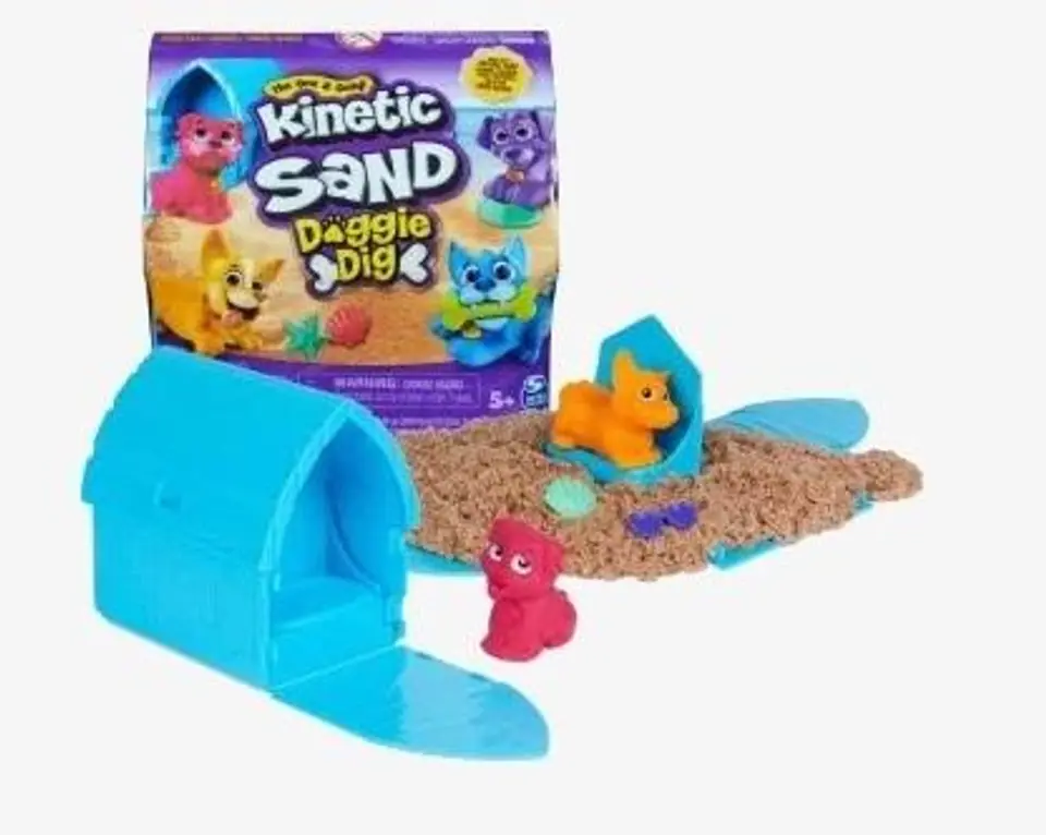 ⁨Kinetic Sand - Piasek kinetyczny z figurką pieska⁩ w sklepie Wasserman.eu