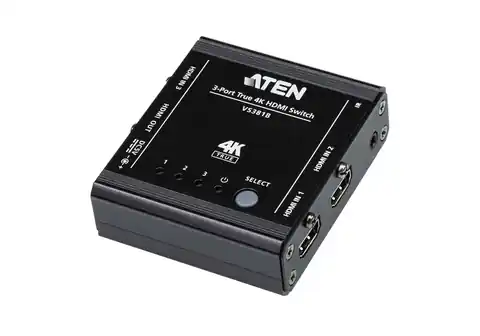 ⁨Aten 3-Port True HDMI Switch with⁩ w sklepie Wasserman.eu