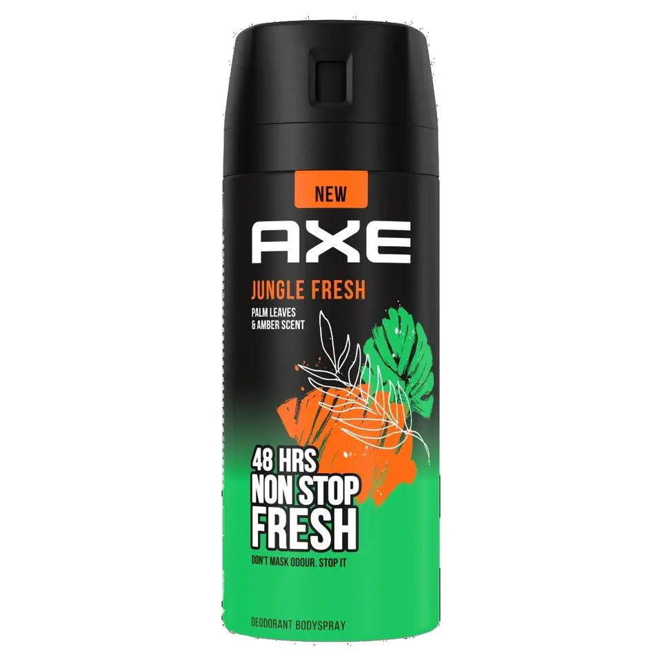 ⁨AXE Fresh Jungle Dezodorant w sprayu dla mężczyzn 150ml⁩ w sklepie Wasserman.eu