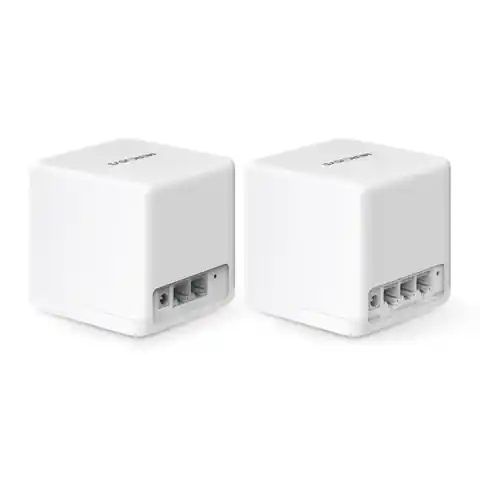 ⁨Mercusys | AX1500 Whole Home Mesh WiFi 6 System | Halo H60X (2-pack) | 802.11ax | 10/100/1000 Mbit/s | Ethernet LAN (RJ-45) ports 1 | Mesh Support Yes | MU-MiMO Yes | No mobile broadband⁩ at Wasserman.eu