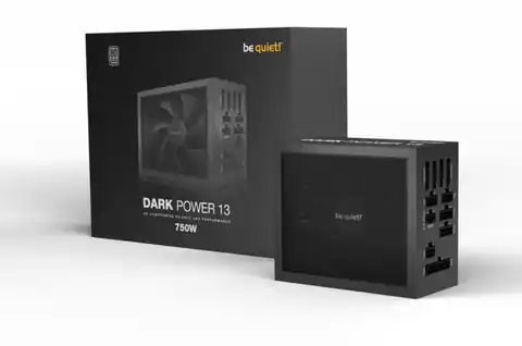 ⁨be quiet! Dark Power 13 power supply unit 750 W 20+4 pin ATX ATX Black⁩ at Wasserman.eu