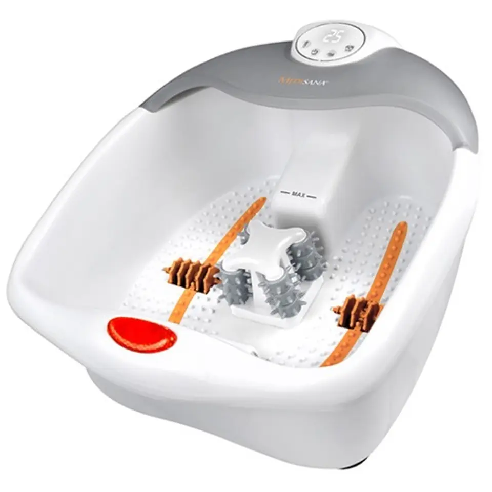 ⁨Foot massager Medisana FS885 (vibrating massage, red light massage, digital time and temperature display)⁩ at Wasserman.eu