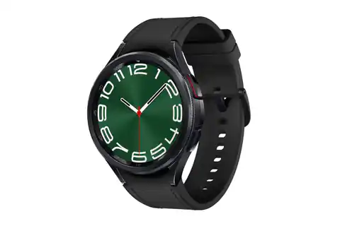 ⁨Galaxy Watch 6 (R960) Classic Black SAMSUNG Wear OS Powered by Samsung Czarny⁩ w sklepie Wasserman.eu