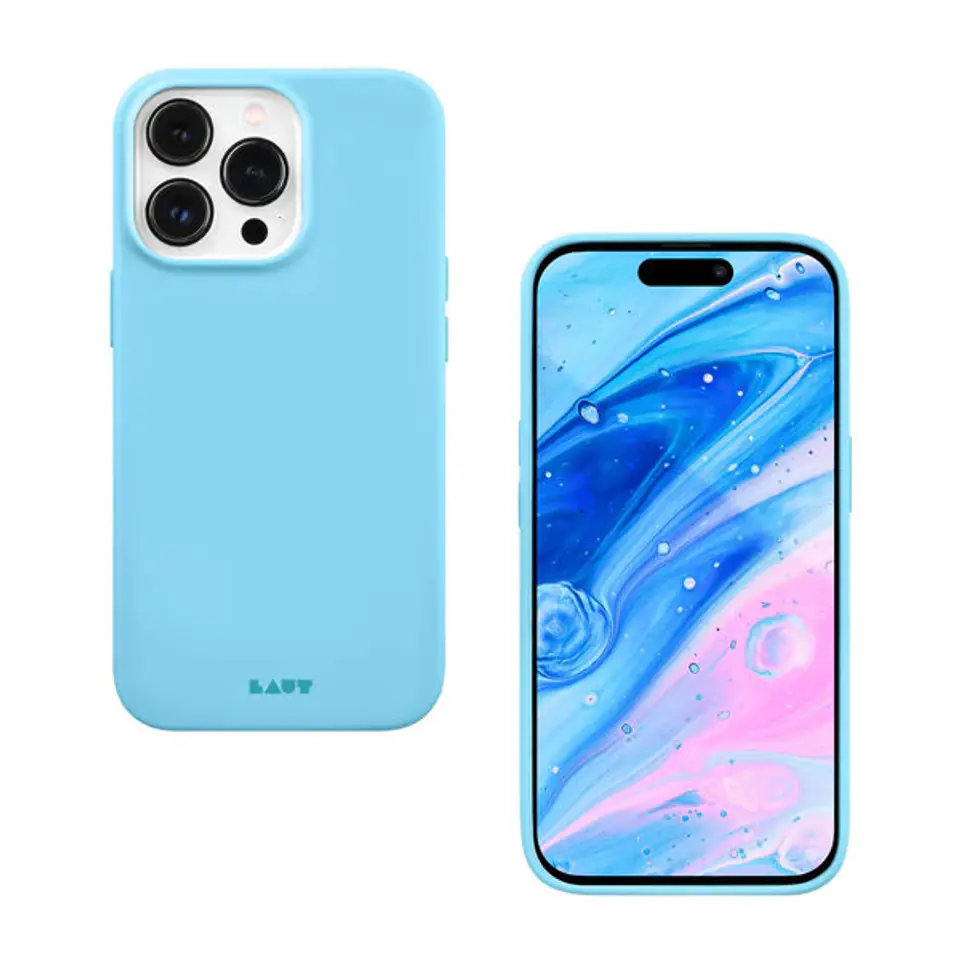 ⁨LAUT Huex Pastels - etui ochronne do iPhone 14 Pro (baby blue)⁩ w sklepie Wasserman.eu