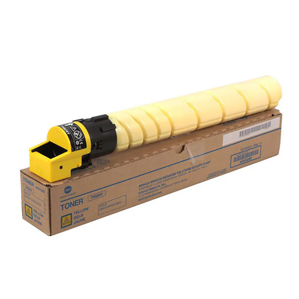 Konica Minolta oryginalny toner ACV1250, ACV125A, TN626Y, TN626FY, yellow, 28000s w sklepie Wasserman.eu