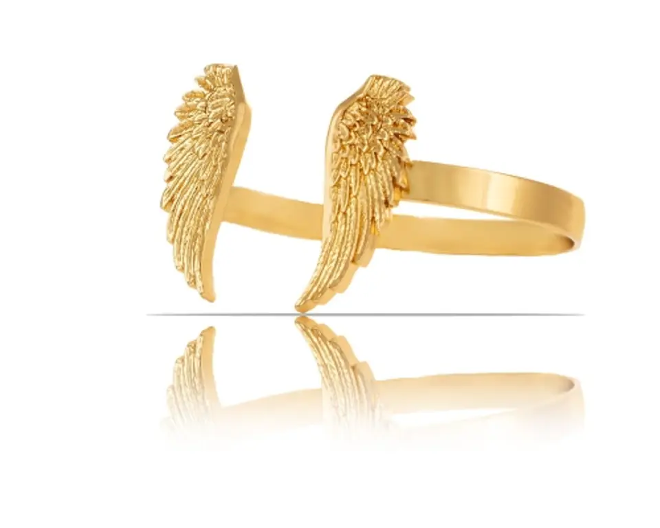 ⁨Bransoletka ze skrzydłami (B23/JES/38AU)⁩ w sklepie Wasserman.eu