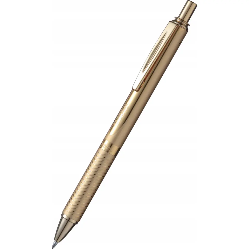 ⁨Pióro kulkowe ENERGEL BL407XC wkład niebieski o budowa złota PENTEL⁩ w sklepie Wasserman.eu