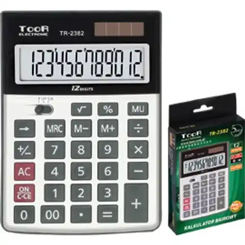 ⁨Kalkulatory TR-2382 12poz.TOOR 120-1432 KW⁩ w sklepie Wasserman.eu