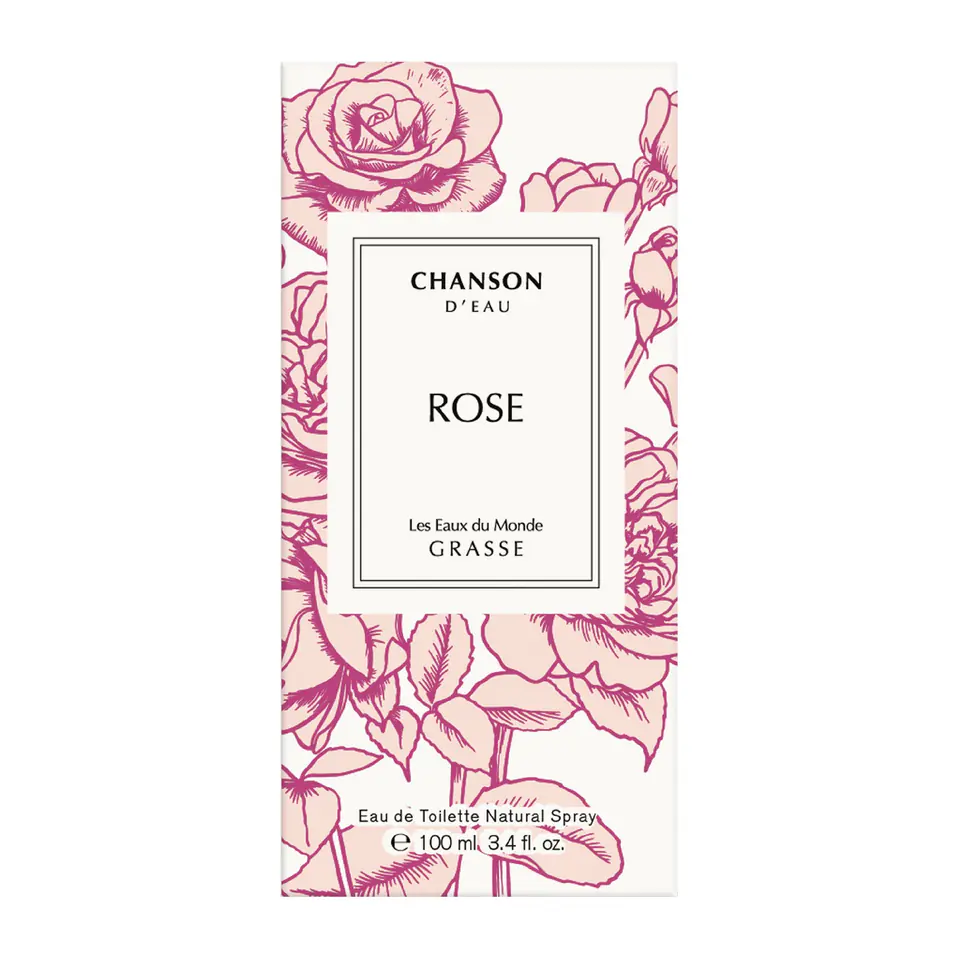 ⁨CHANSON Rose From Grasse Woda toaletowa EDT 100 ml⁩ w sklepie Wasserman.eu