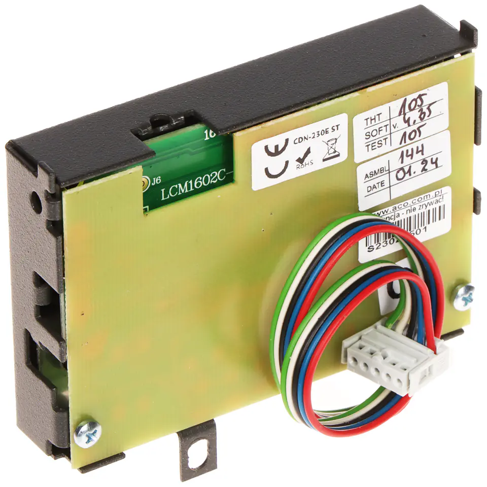 ⁨ELEKTRONICZNY SPIS LOKATORÓW CDN-230E-ST/W ACO⁩ w sklepie Wasserman.eu