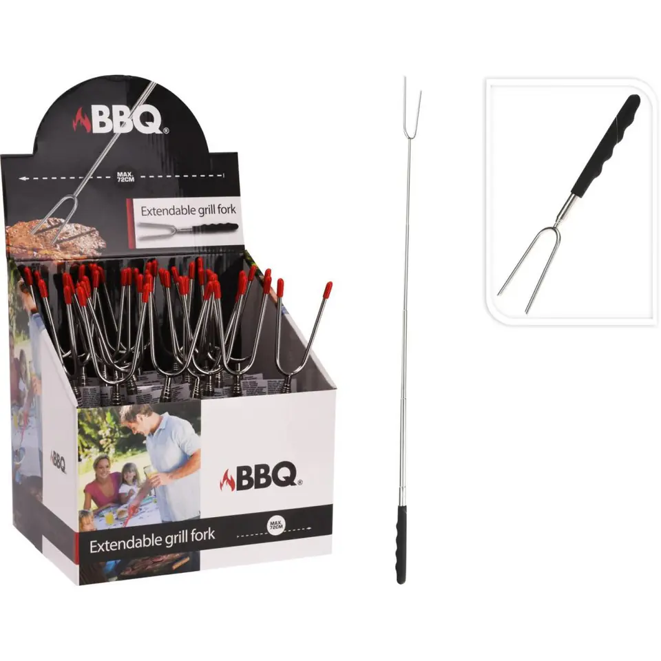 ⁨WIDELEC TELESKOPOWY DO GRILLA 24-72CM⁩ w sklepie Wasserman.eu