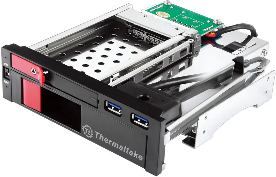 ⁨Max 5 Duo SATA HDD Rack THERMALTAKE⁩ at Wasserman.eu