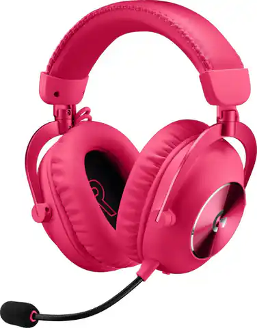 ⁨Słuchawki z mikrofonem LOGITECH G Pro X2 Lightspeed Różowy Różowy⁩ w sklepie Wasserman.eu