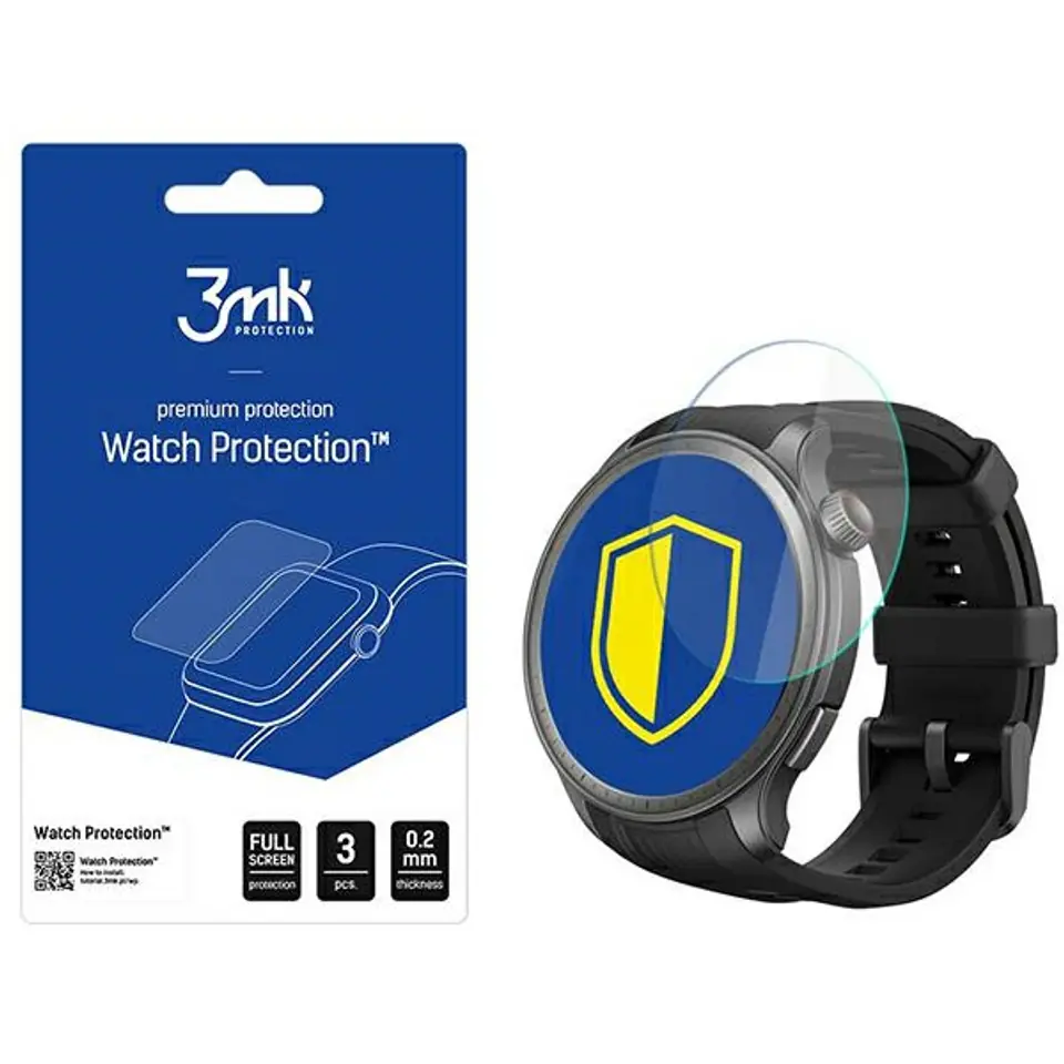 ⁨3MK FlexibleGlass Watch Amazfit Balance Szkło Hybrydowe⁩ w sklepie Wasserman.eu