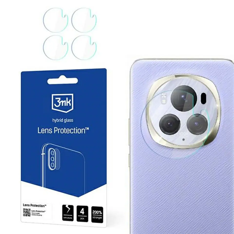 ⁨3MK Lens Protect Honor Magic6 Ochrona na obiektyw aparatu 4szt⁩ w sklepie Wasserman.eu