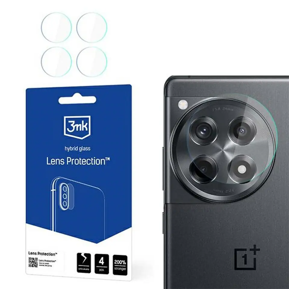 ⁨3MK Lens Protect OnePlus 12ROchrona na obiektyw aparatu 4szt⁩ w sklepie Wasserman.eu