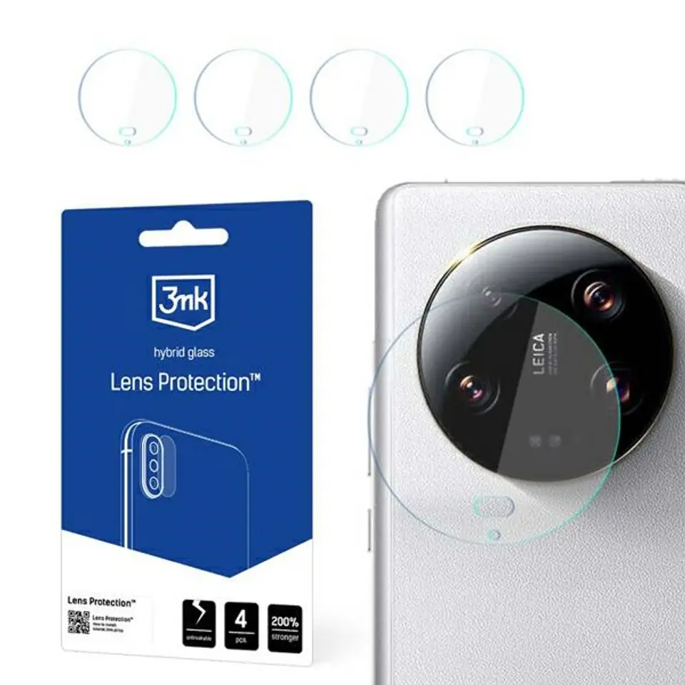 ⁨3MK Lens Protect Xiaomi 14 UltraOchrona na obiektyw aparatu 4szt⁩ w sklepie Wasserman.eu