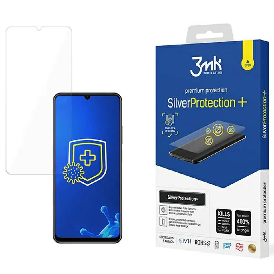 ⁨3MK SilverProtect+ Realme Note 50Folia Antymikrobowa montowana na mokro⁩ w sklepie Wasserman.eu