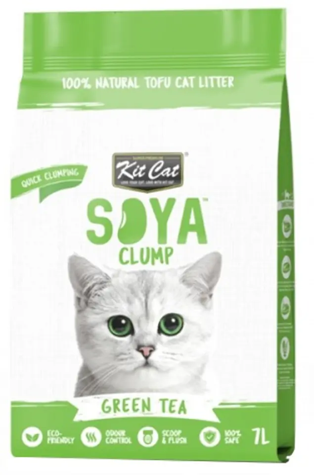 Kit Cat Żwirek ECO SoyaClump Green Tea 7L / 2,5kg w sklepie Wasserman.eu