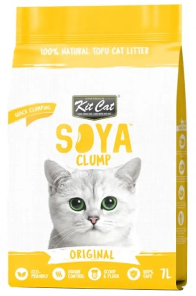 Kit Cat Żwirek ECO SoyaClump Original 7L / 2,5kg w sklepie Wasserman.eu