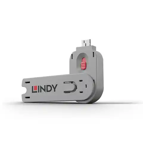 ⁨Lindy USB Port Blocker PINK -Key⁩ w sklepie Wasserman.eu
