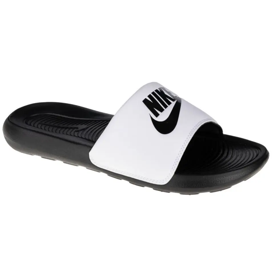 ⁨Klapki Nike Victori One Shower Slide CN9675-005 (rozmiar 46)⁩ w sklepie Wasserman.eu