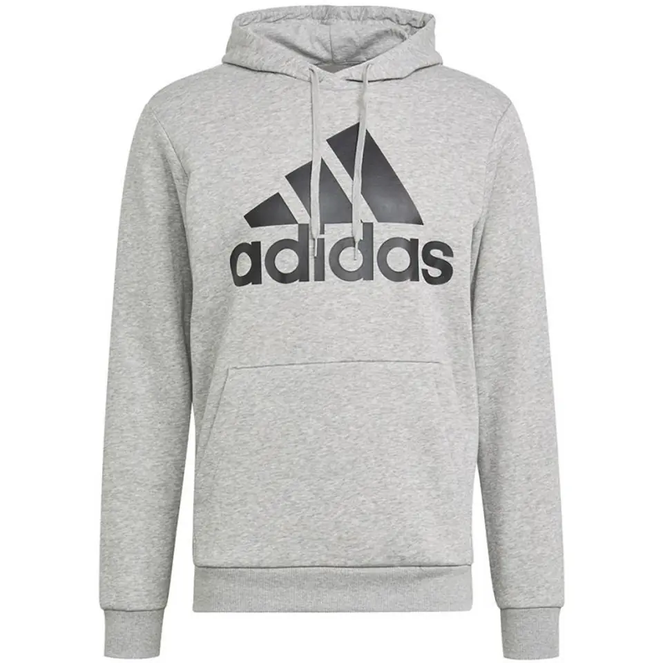 ⁨Bluza adidas M BL FL HD M (kolor Szary/Srebrny, rozmiar L)⁩ w sklepie Wasserman.eu