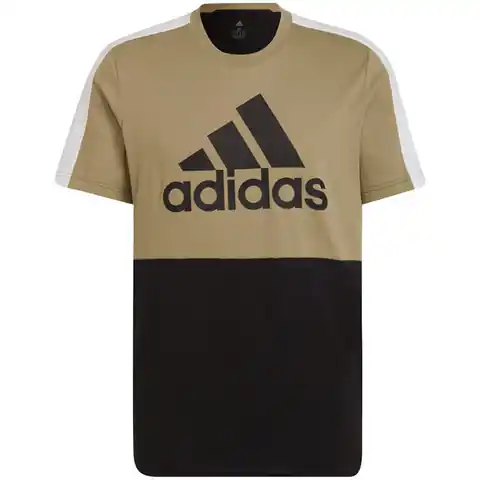 ⁨Koszulka adidas M CB T M (kolor Czarny. Zielony, rozmiar S)⁩ w sklepie Wasserman.eu