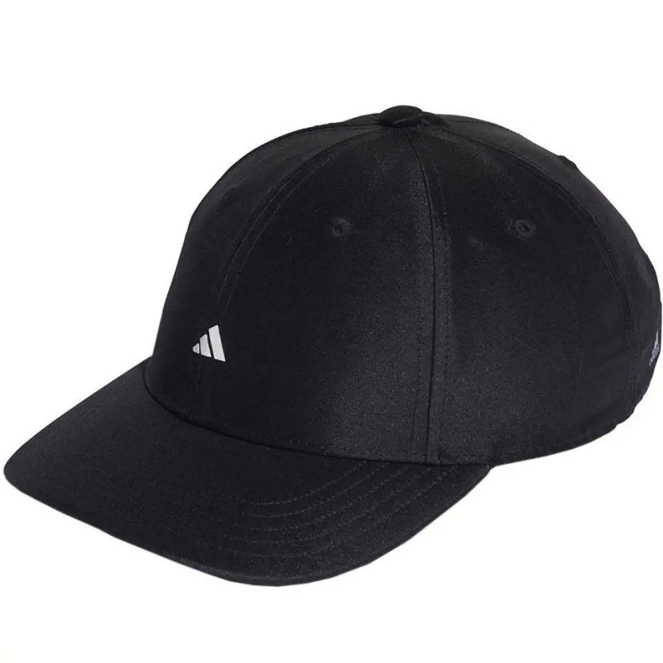 ⁨Czapka z daszkiem adidas Satin Baseball Cap (kolor Czarny)⁩ w sklepie Wasserman.eu