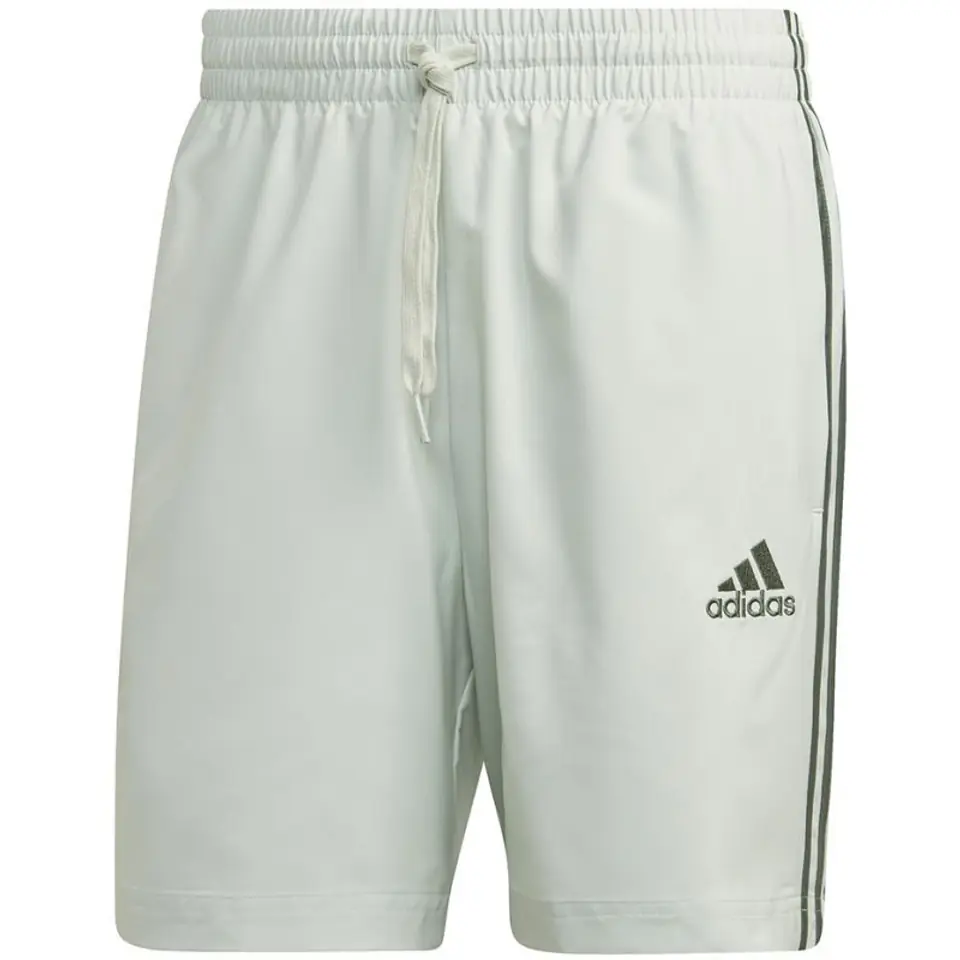 ⁨Spodenki adidas AeroReady Essentials Chelsea 3-Stripes Shorts M HL2 (kolor Beżowy/Kremowy, rozmiar S)⁩ w sklepie Wasserman.eu