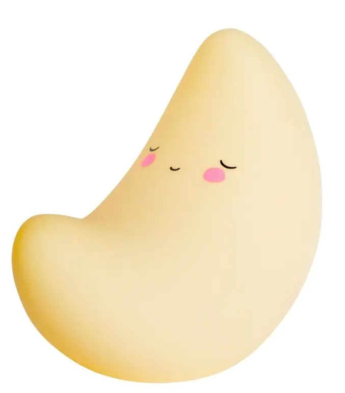 Lampka nocna Księżyc żółta CUTE w sklepie Wasserman.eu